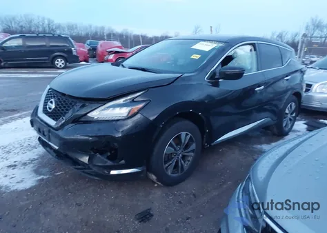 2019 Nissan Murano S z USA, uszkodzony, nr VIN 5N1AZ2MS0KN165064